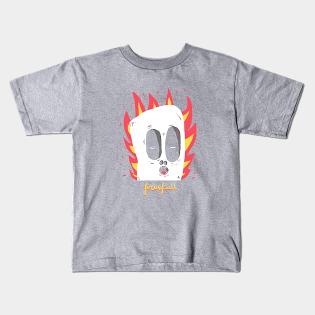 Fireskull Kids T-Shirt by jsein28